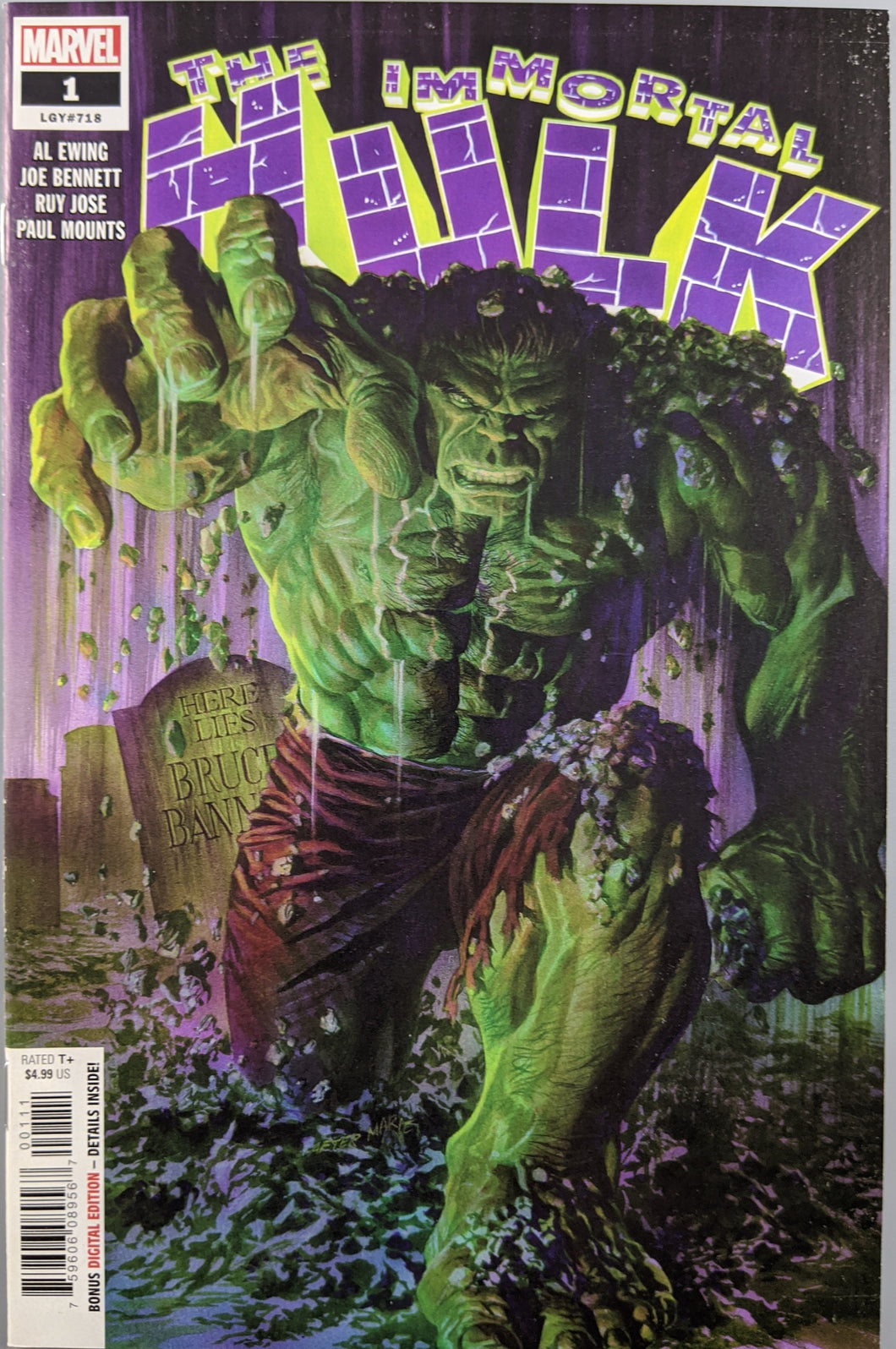 Immortal Hulk, The (2018) #1