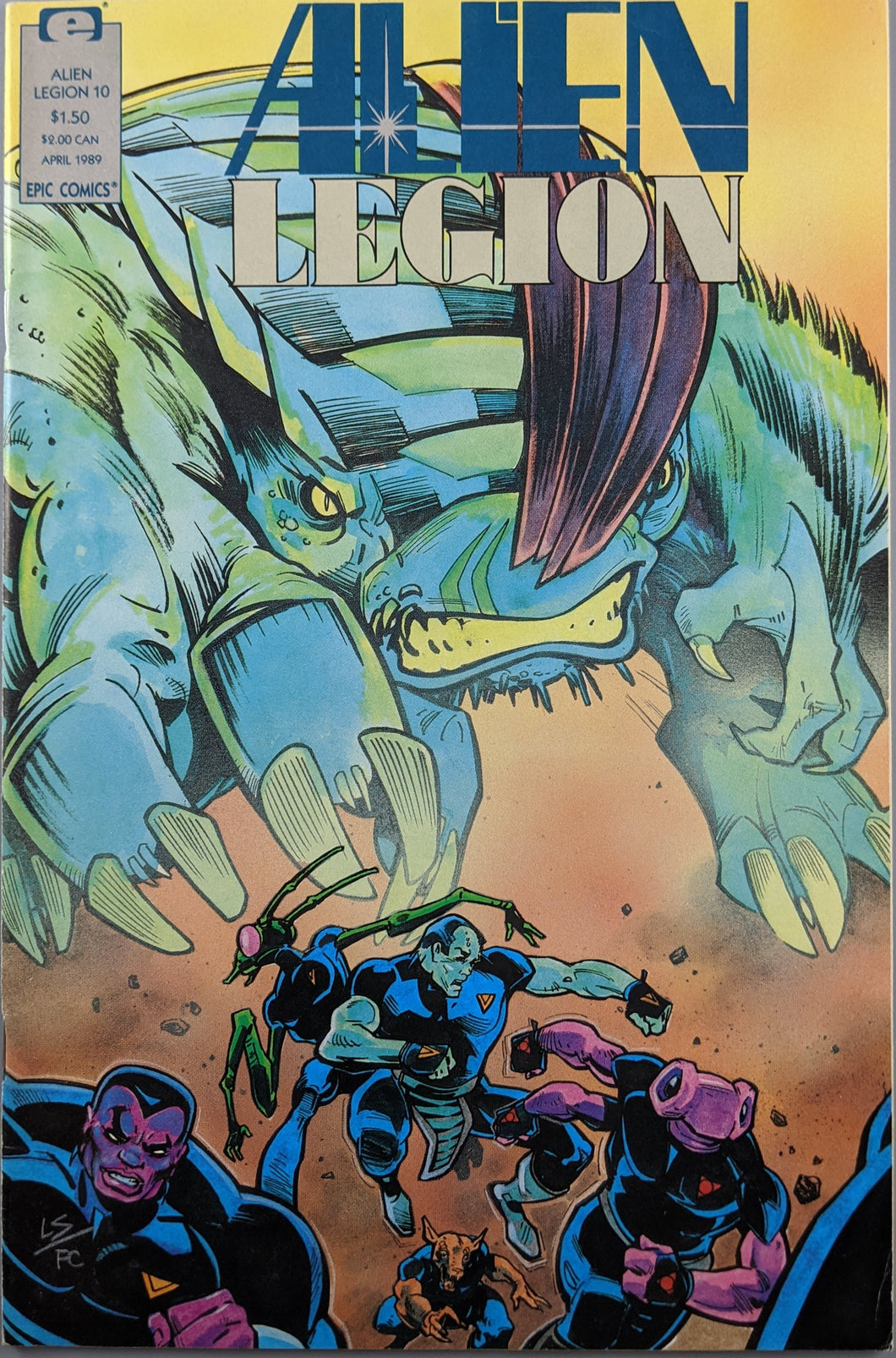 Alien Legion (1987) #10