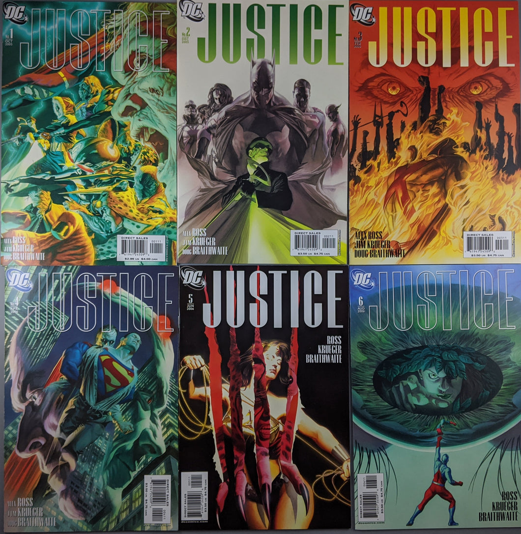 Justice (2005) #1-12 Complete Set