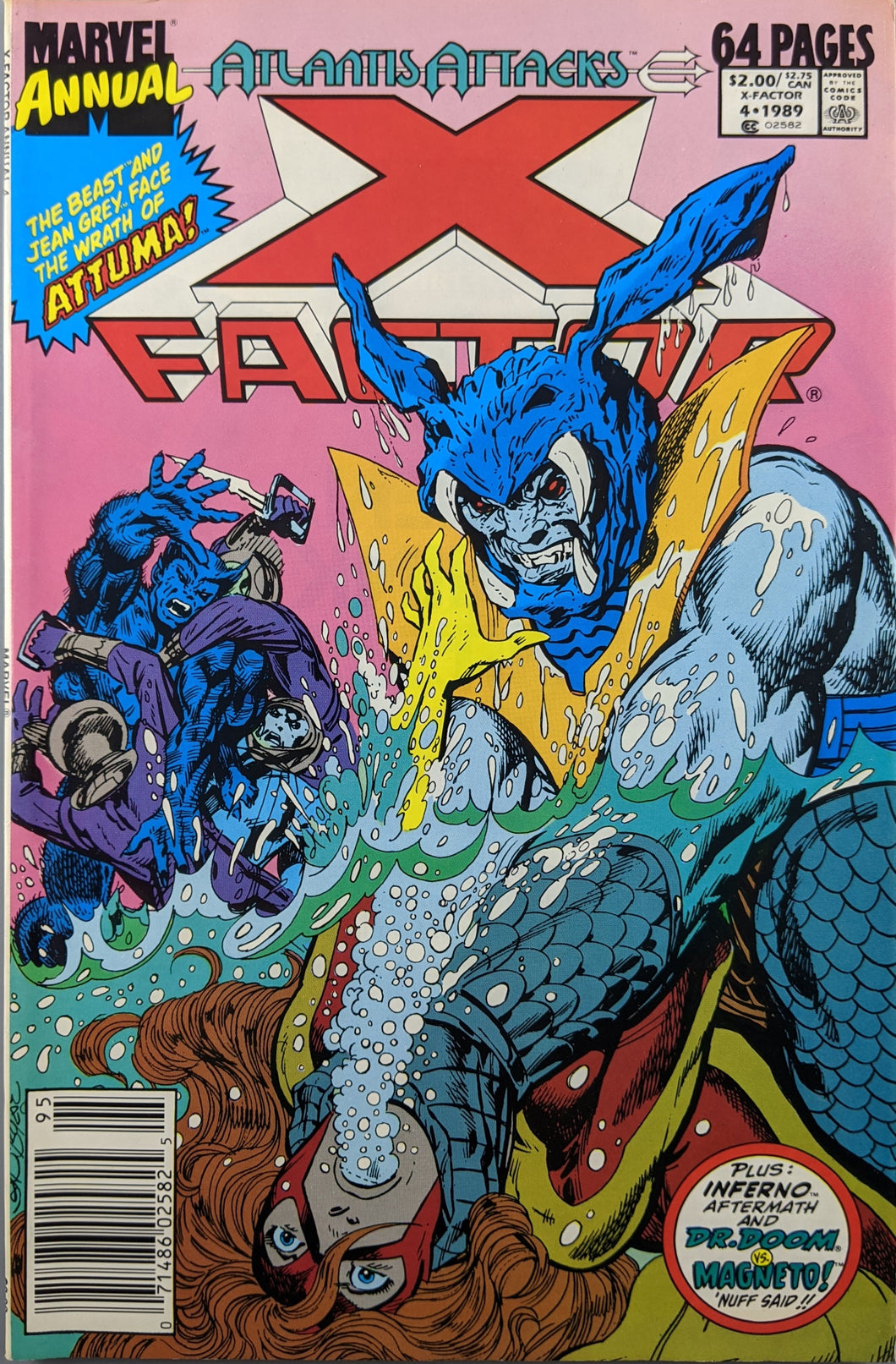 X-Factor (1986) Annual #4