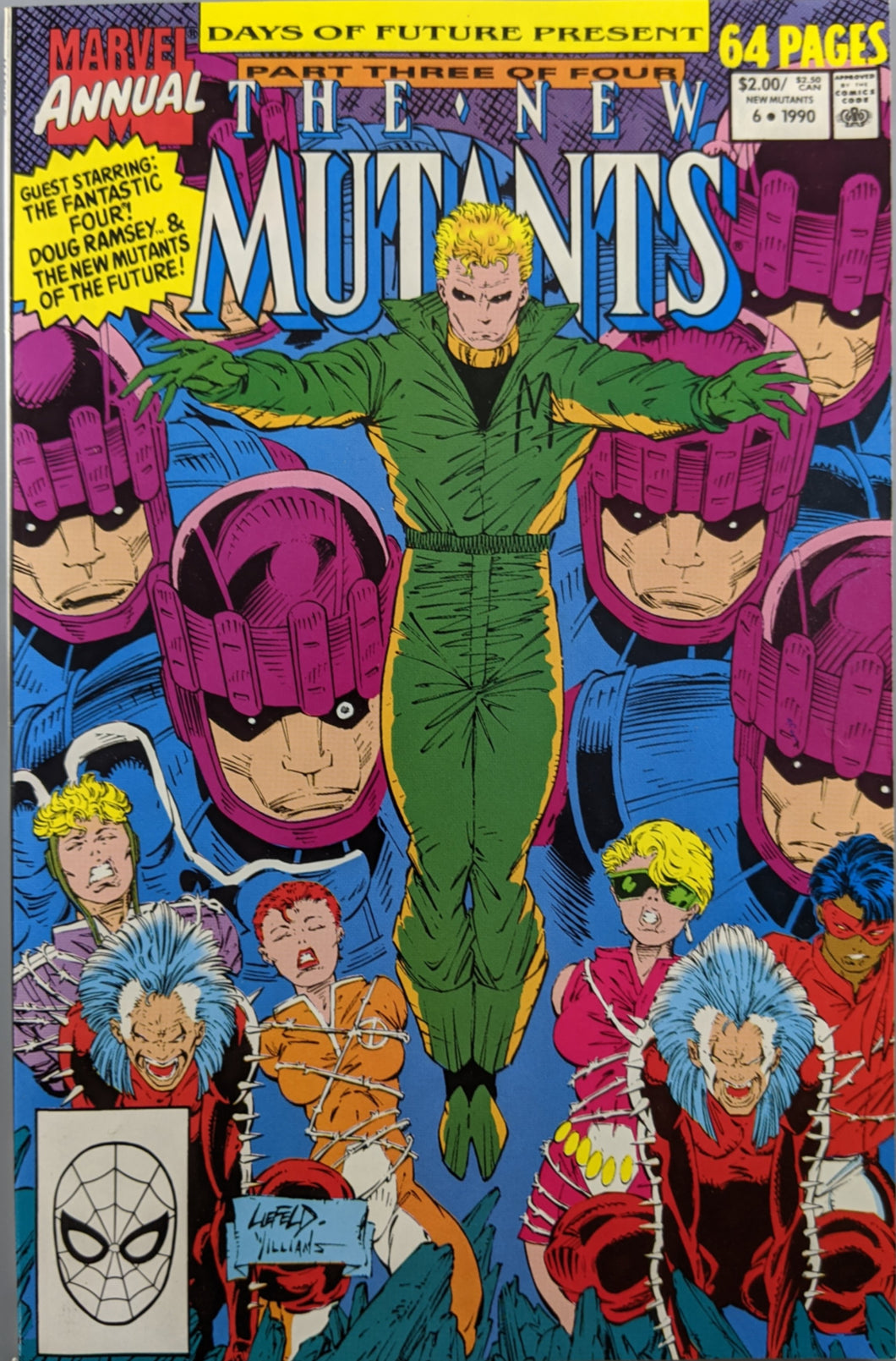 New Mutants, The (1983) Annual #6