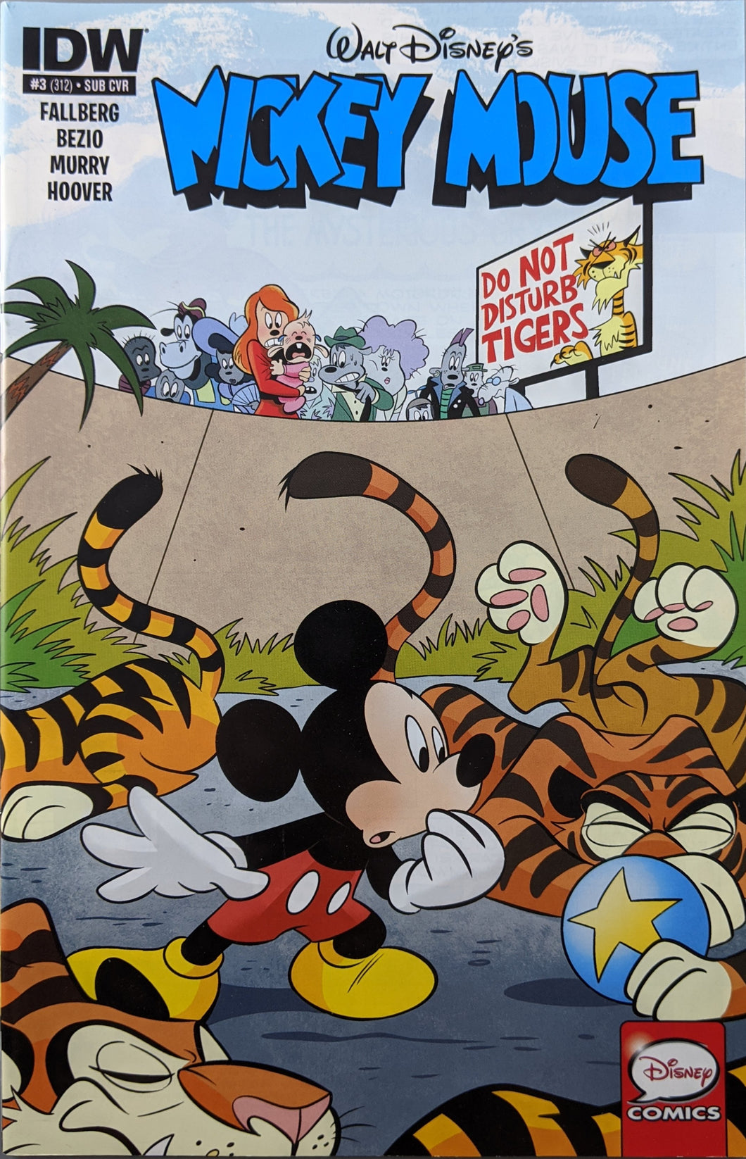 Mickey Mouse (2015) #3 (Sub Cover)