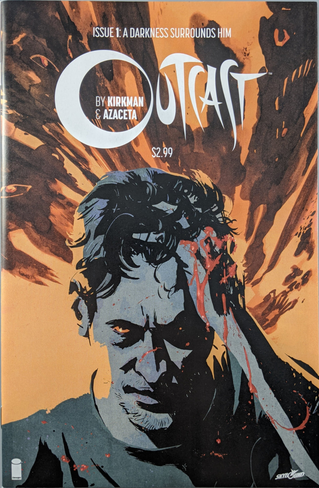 Outcast #1 Comic Book Cover Art