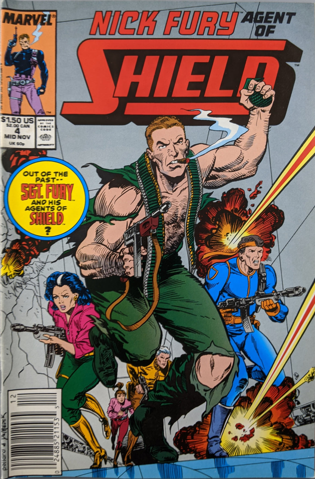 Nick Fury, Agent Of S.H.I.E.L.D. (1989) #4