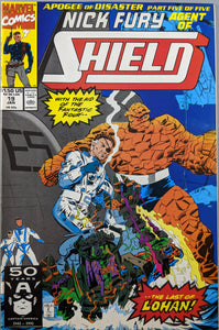 Nick Fury Agent of SHIELD #19 Comic Book Cover Art