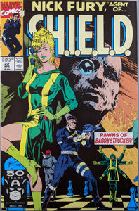 Nick Fury Agent of SHIELD #22 Comic Book Cover Art