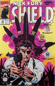 Nick Fury Agent of SHIELD #24 Comic Book Cover Art