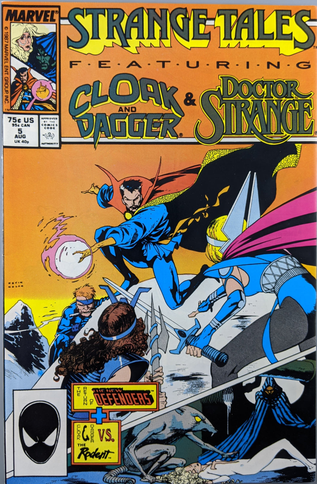 Strange Tales (1987) #5
