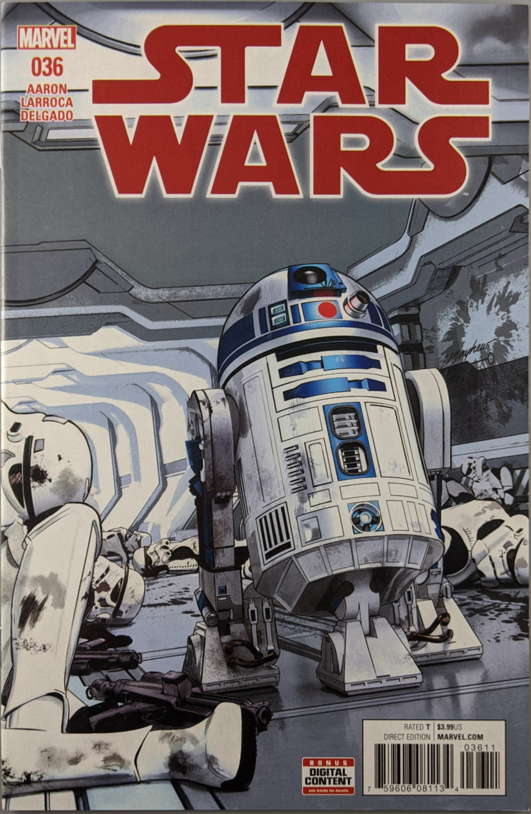 Star Wars #36 Comic Book Cover Art