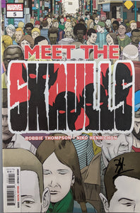 Meet The Skrulls #5 Comic Book Cover Art
