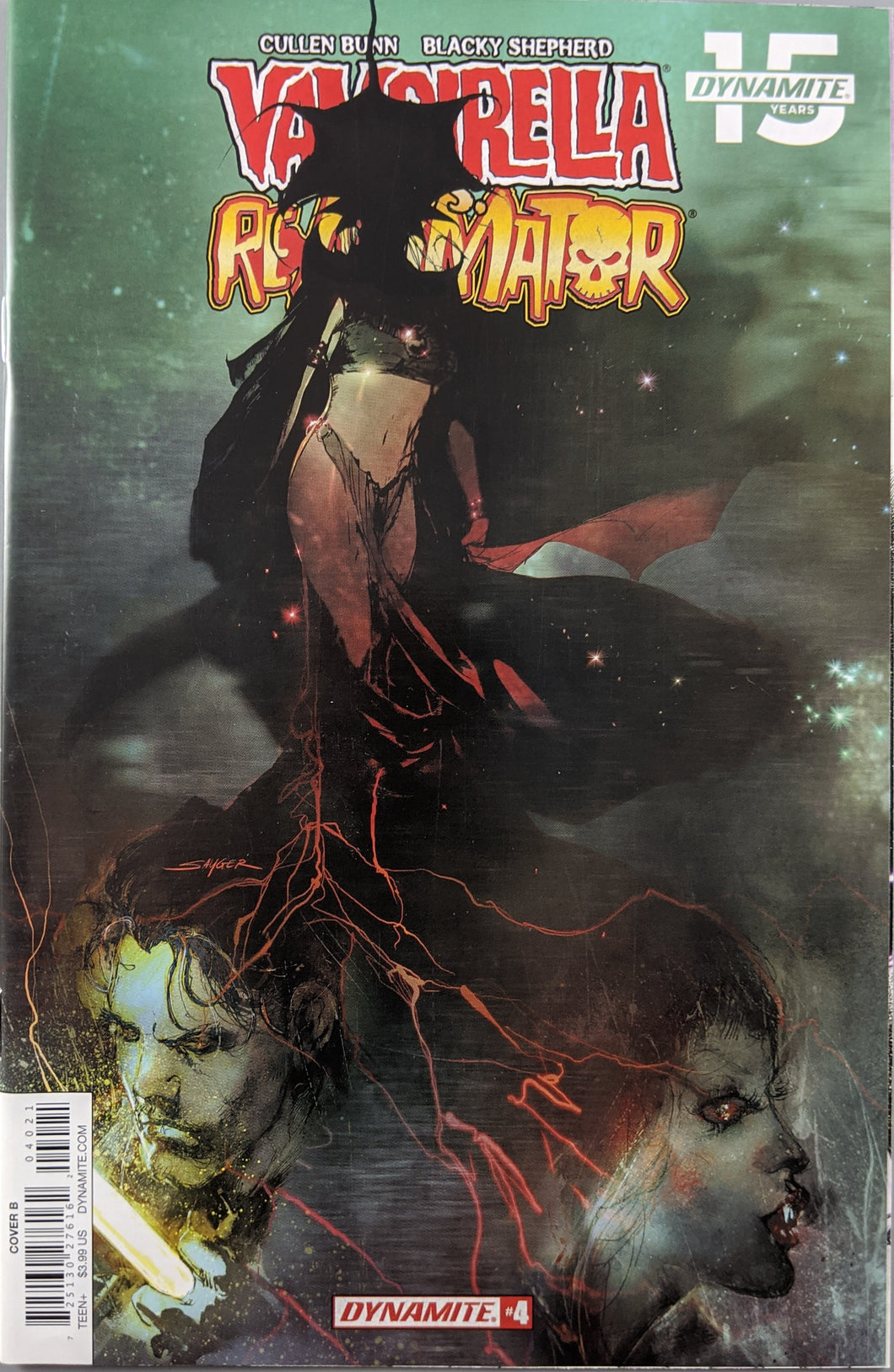 Vampirella Vs Reanimator (2018) #4 (of 4) Cover B (Sayger)
