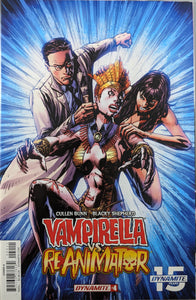 Vampirella Vs Reanimator (2018) #4 (of 4) Cover A (Desjardins)