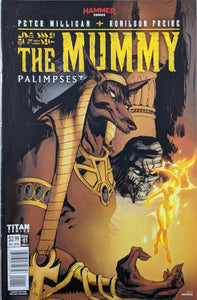 The Mummy Palimpsest #1 Comic Book Cover Art