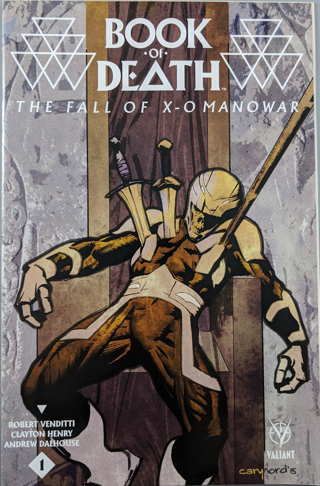 Book Of Death: Fall Of X-O Manowar (2015) #1 Cover A