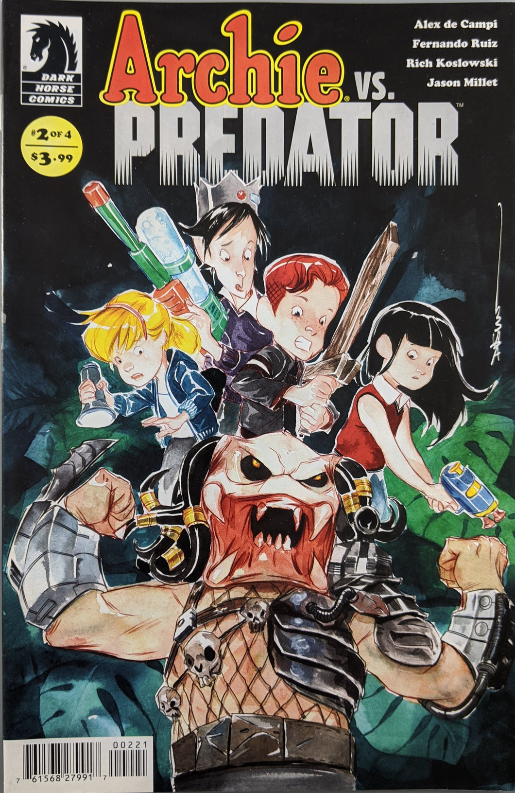 Archie VS. Predator (2015) #2 (of 4) (Variant Cover A Nguyen)