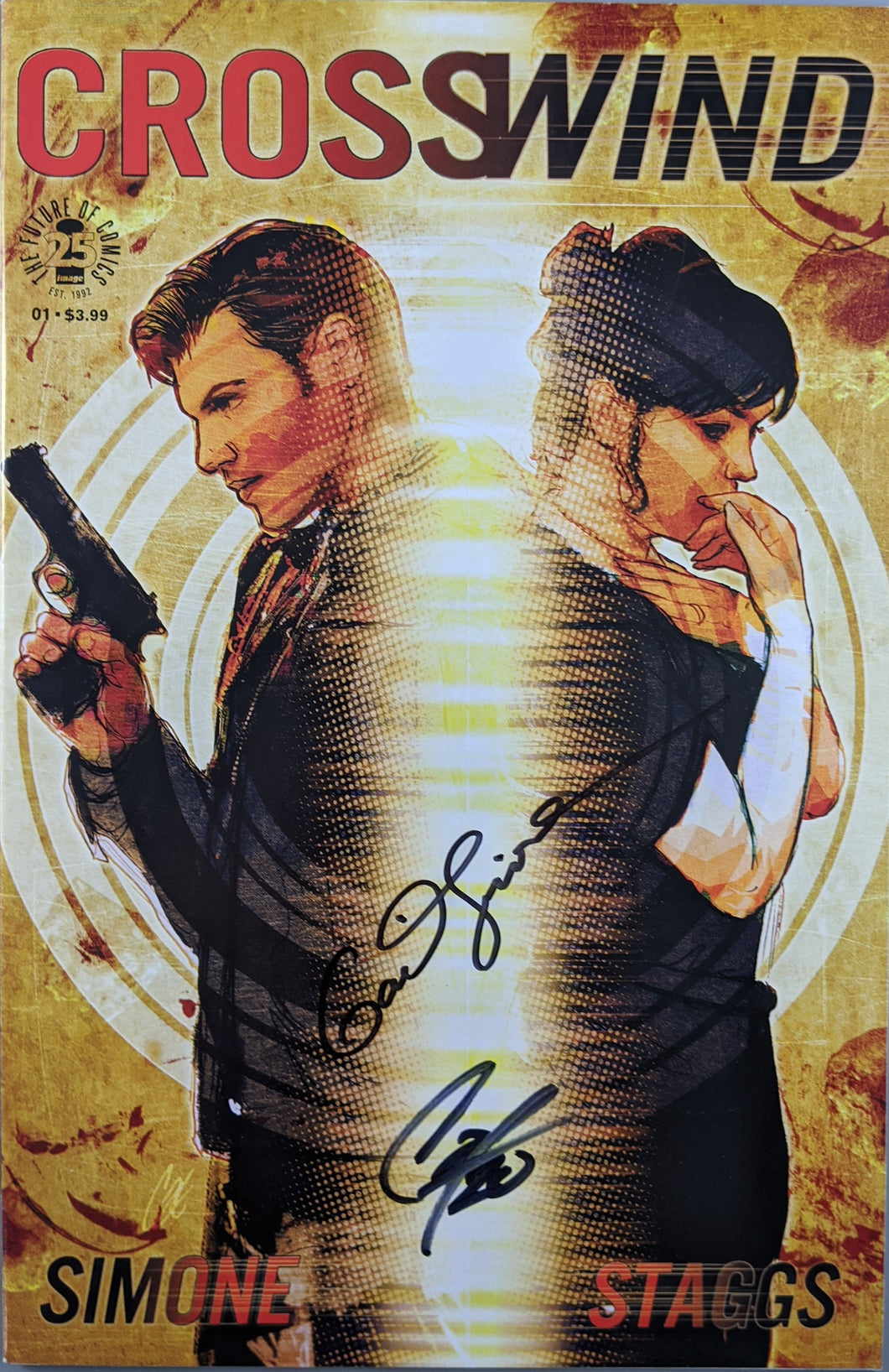 Crosswind (2017) #1 (Cover A) SIGNED x2