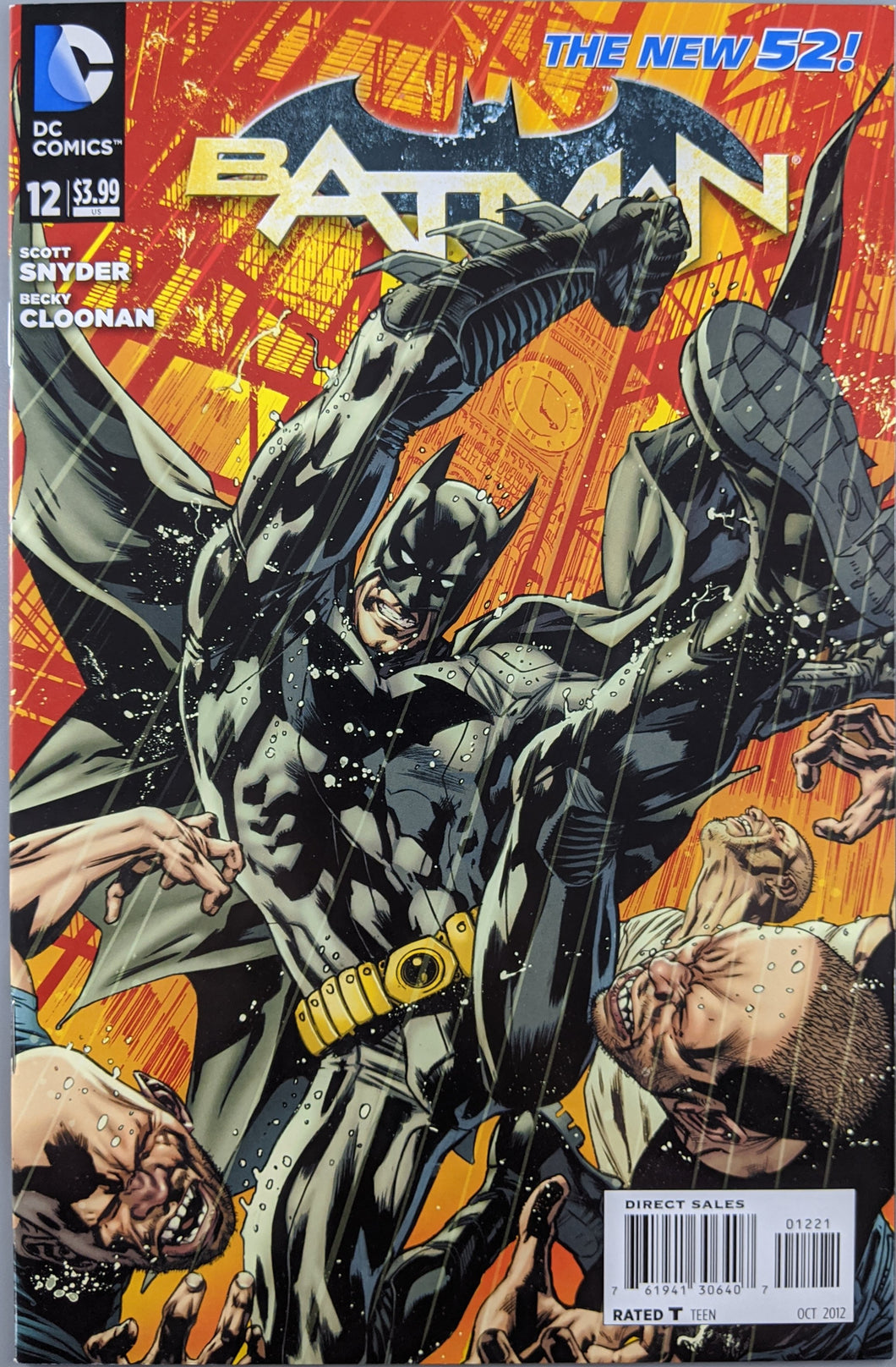 Batman (2011) #12 Variant (Hitch)