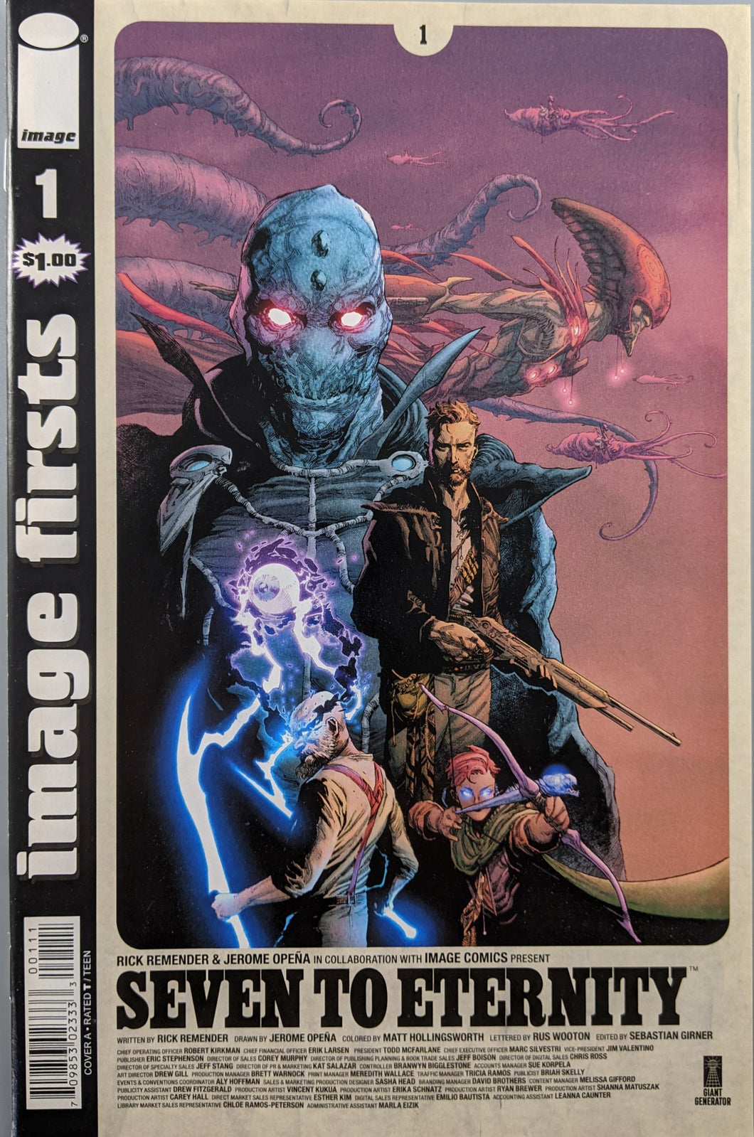 Image Firsts: Seven To Eternity (2017) #1