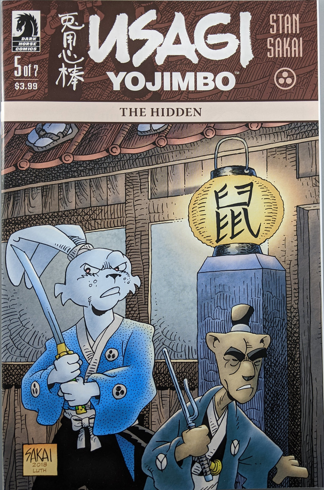 Usagi Yojimbo: The Hidden (2018) #5 (of 7)