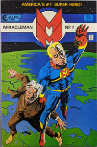 Miracleman #7 Comic Book Cover Art by Paul Gulacy