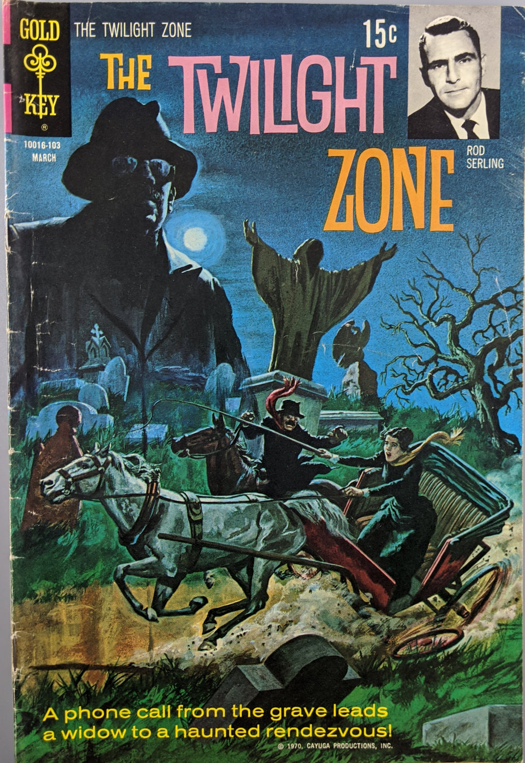 The Twilight Zone #36 Comic Book Cover Art