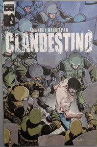 Clandestino #2 Comic Book Cover Art