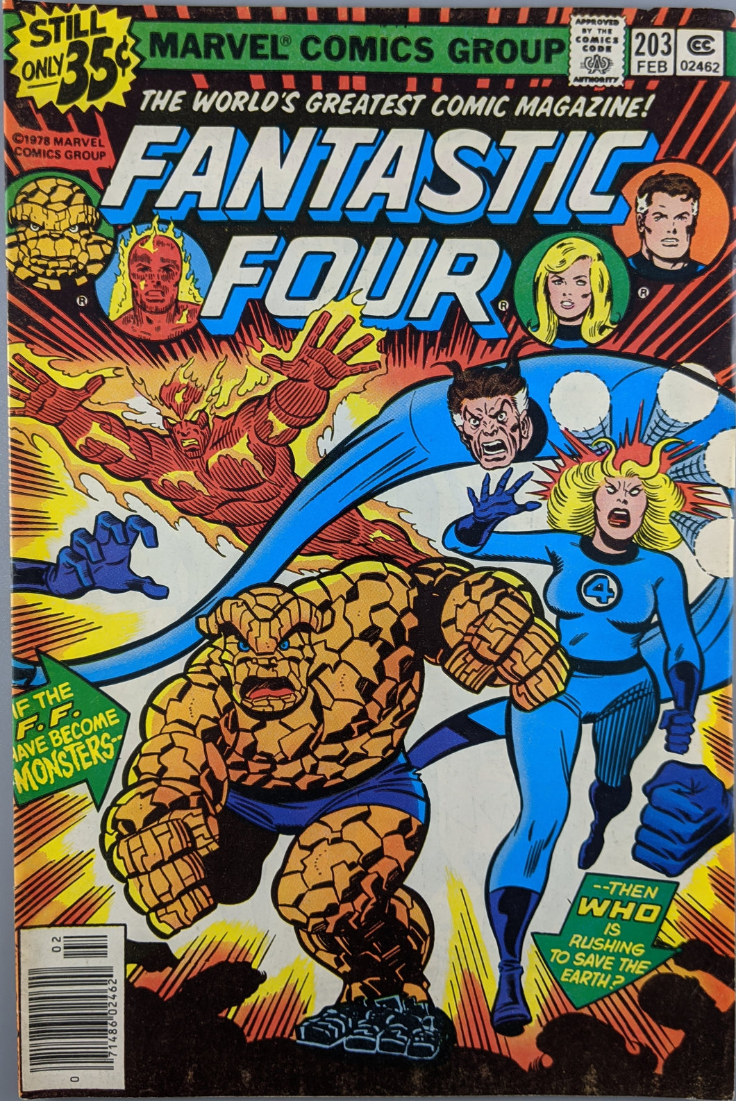 Fantastic Four (1961) #203