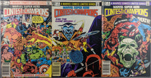 Load image into Gallery viewer, Marvel Super Hero Contest Of Champions (1982) #1-3 Complete Set
