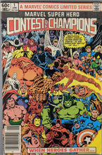 Load image into Gallery viewer, Marvel Super Hero Contest Of Champions (1982) #1-3 Complete Set
