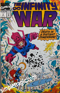 The Infinity War #3 Comic Book Cover Art