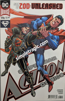 Action Comics #996 Comic Book Cover Art