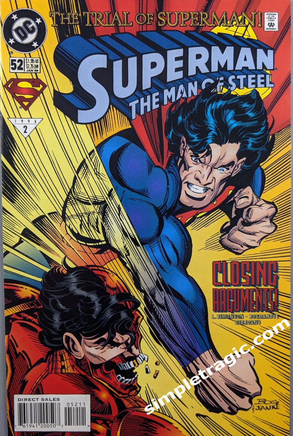 Superman: The Man of Steel (1991) #52