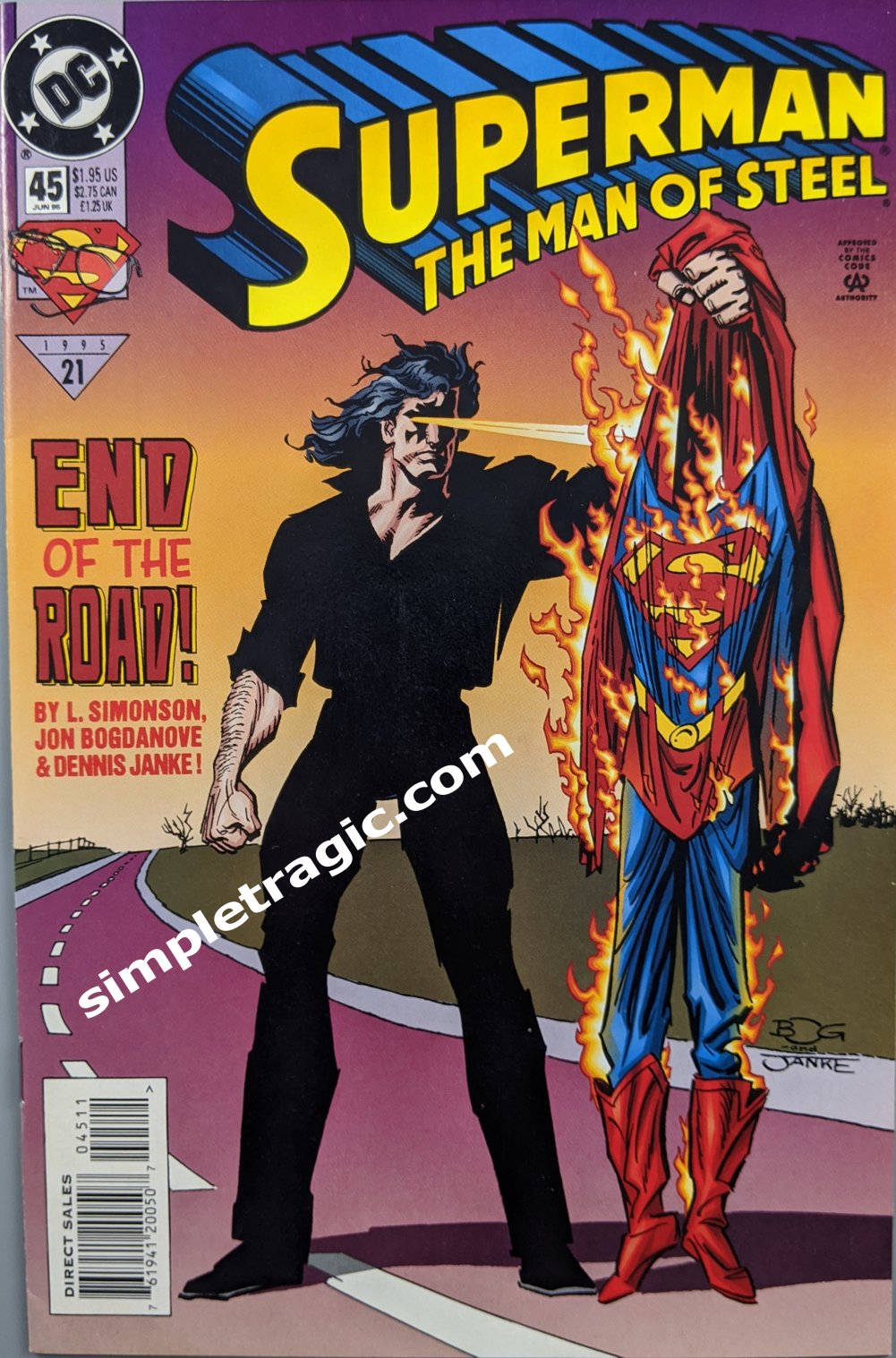 Superman: The Man of Steel (1991) #45