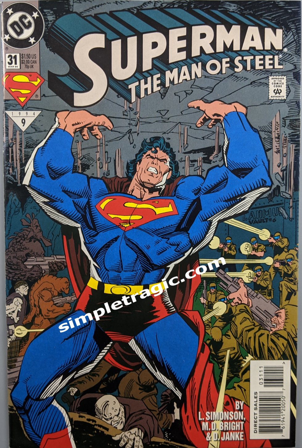 Superman: The Man of Steel (1991) #31