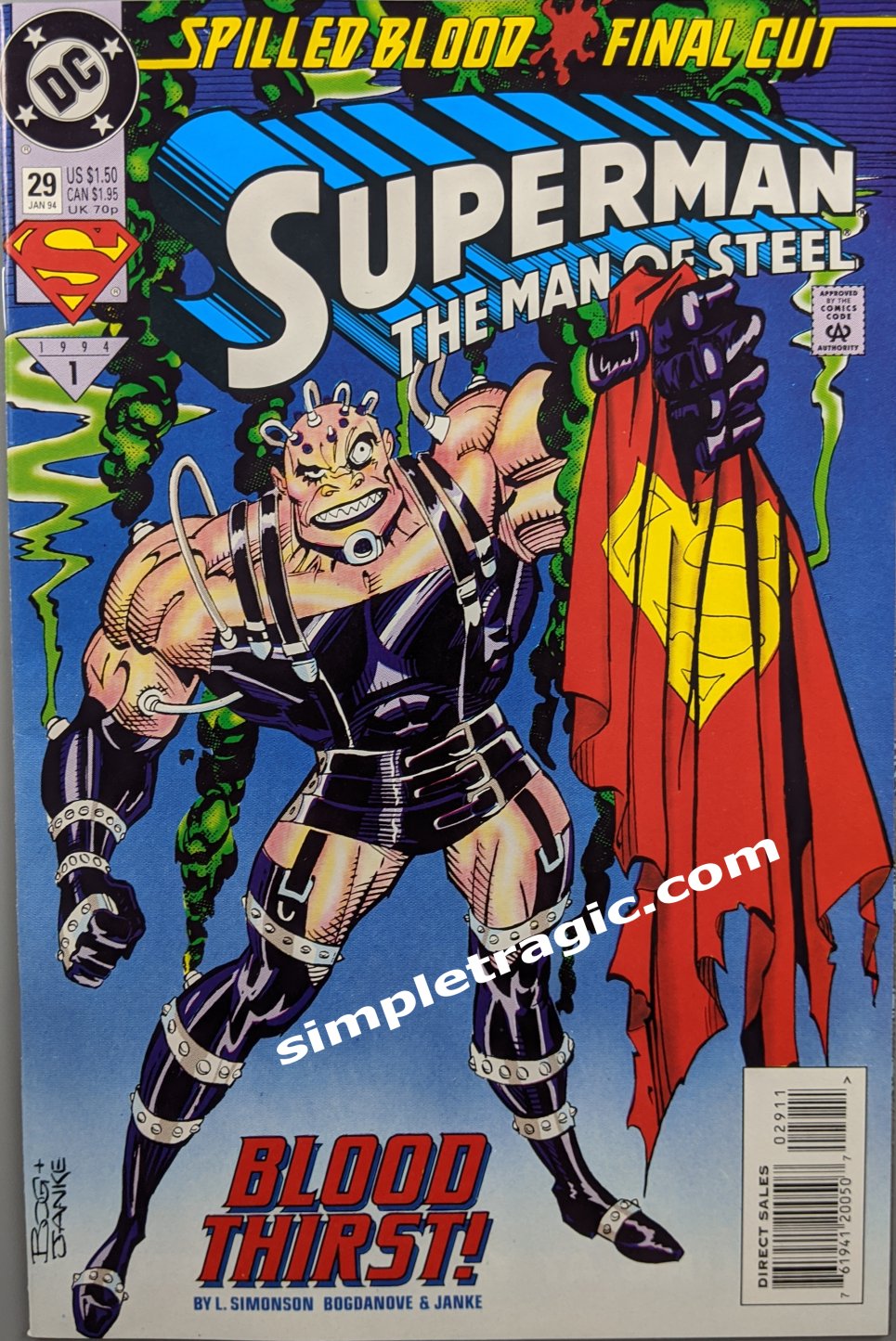 Superman: The Man of Steel (1991) #29