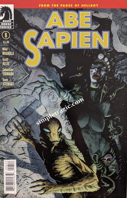 Abe Sapien #6 Comic Book Cover Art