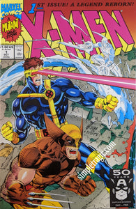 X-Men #1 Comic Book Cover Art by Jim Lee