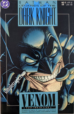 Batman: Legends Of The Dark Knight #17 Comic Book Cover Art