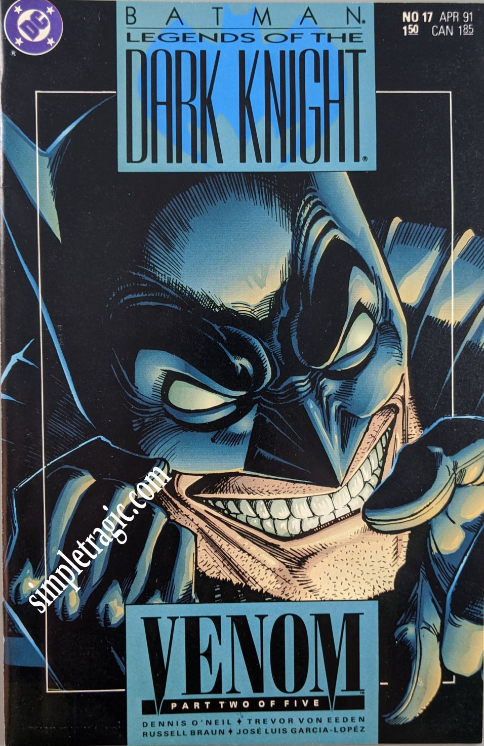 Batman: Legends Of The Dark Knight #17 Comic Book Cover Art