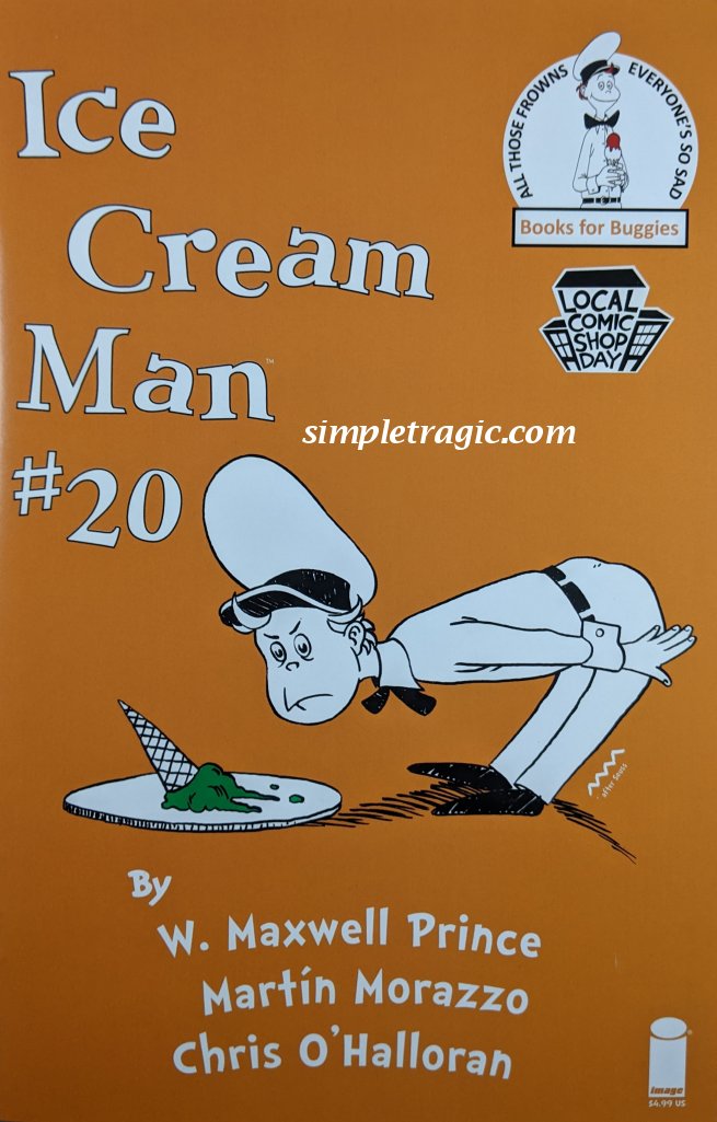 Ice Cream Man #20 Comic Book Cover Art by Martin Morazzo