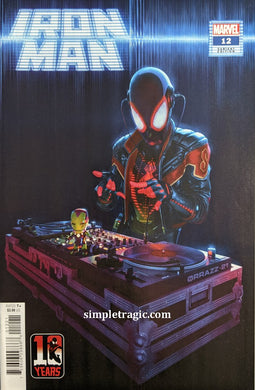 Iron Man #12 Comic Book Cover Art Rhazzah