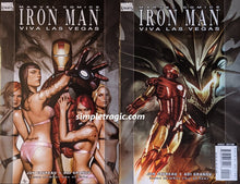 Load image into Gallery viewer, Iron Man Viva Las Vegas Comic Book Cover Art
