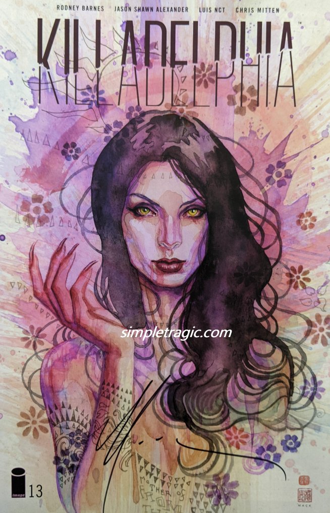 Killadelphia (2019) #13 (Variant Mack) SIGNED