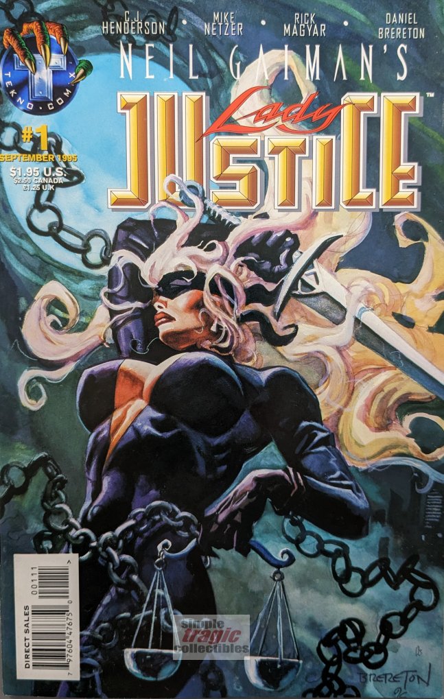 Neil Gaiman's Lady Justice (1995) #1 – Simple Tragic Collectibles