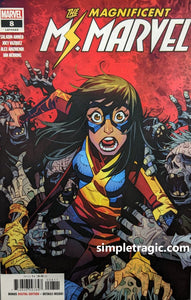 Magnificent Ms. Marvel #8 Comic Book Cover Art