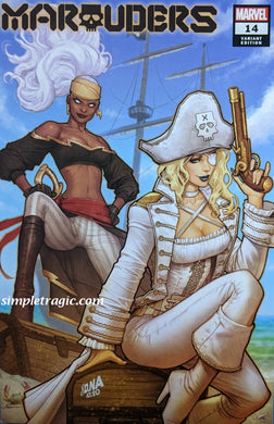 Marauders #14 Comic Book Cover Art by David Nakayama