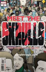 Meet The Skrulls #5 Comic Book Cover Art