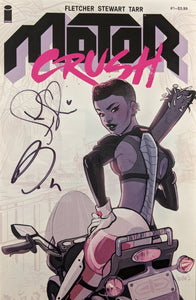 Motor Crush (2016) #1 Cover A SIGNED x2