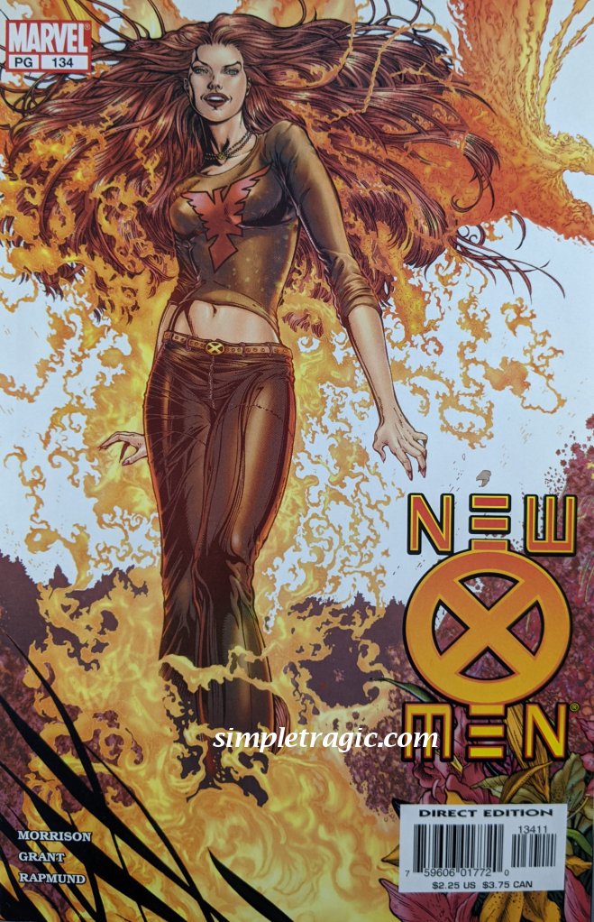New X-Men #134 Comic Book Cover Art
