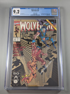 Wolverine (1988) #42 Second Printing CGC 9.2 (Shipping Included)